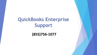 QuickBooks Enterprise Support