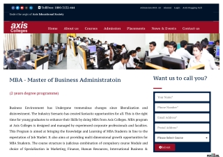 Join Best MBA Course institute in Kanpur | Axiscolleges | Kanpur