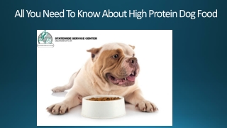 Know About High Protein Dog Food