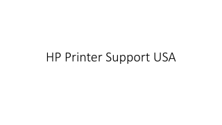 Contact HP Printer Support USA at  1 833-530-2440 for instant Printer Services