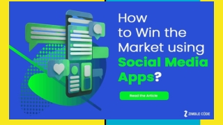 How to Win the Market using Social Media Apps