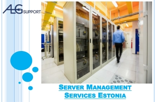 Server Management Services Estonia