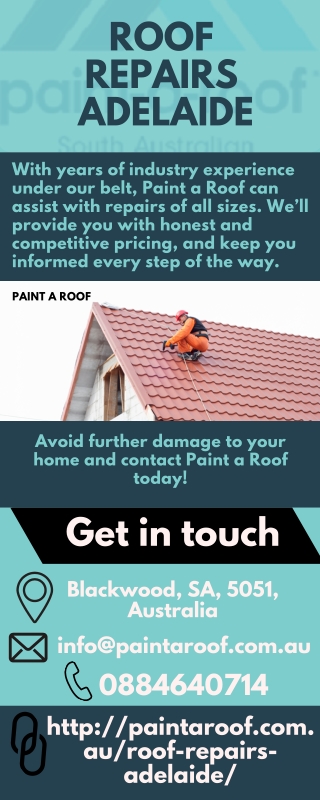 Roof Repairs Adelaide