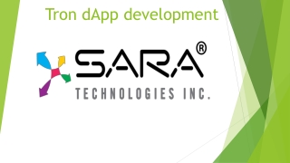 Tron dApp development