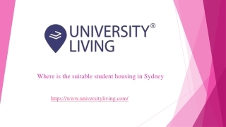 Where is the suitable student housing in Sydney