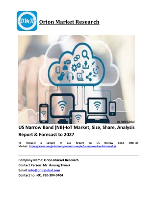 US Narrow Band (NB)-IoT Market Trends, Size, Competitive Analysis and Forecast 2
