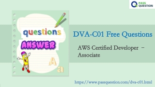 AWS Certified Developer – Associate DVA-C01 Update Questions