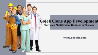 Gojek Clone: Multi Service Business in Thailand