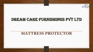 MATTRESS PROTECTOR