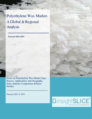 Polyethylene Wax Market Share, Trends, Analysis and Forecasts, 2021 - 2031