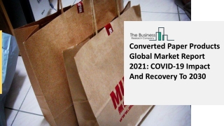 Converted Paper Products Market Size, Growth, Opportunity and Forecast to 2030