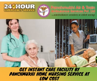 Book world class Home Nursing Service in Boring Road by Panchmukhi