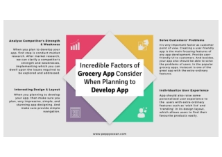 Incredible Factors of Grocery App Consider When Planning to Develop App