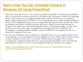 Here’s How You Can Uninstall Cortana in Windows 10 Using PowerShell