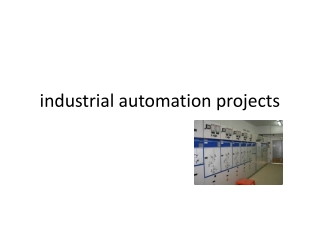 industrial automation projects