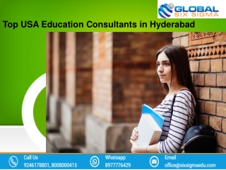 Top USA Education Consultants in Hyderabad | Global Six Sigma
