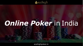 Online Poker in India - Play & Win Real Cash