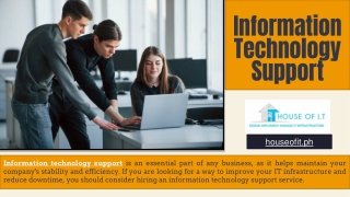 Information Technology Support