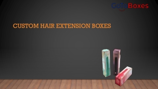 Hair Extension Boxes