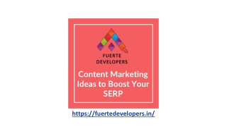 Content Marketing Ideas to Boost Your SERP