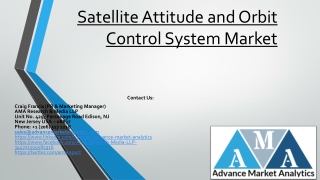 Satellite Attitude and Orbit Control System Market