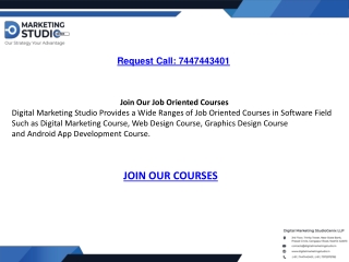 100% Job Oriented Software Courses in Nashik - Digital Marketing Studio