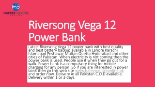 Vega 12 power bank