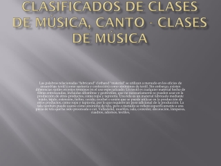 Valladolid - anuncios clasificados de clases de música, canto - clases de músic