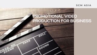 Promotional Video Production