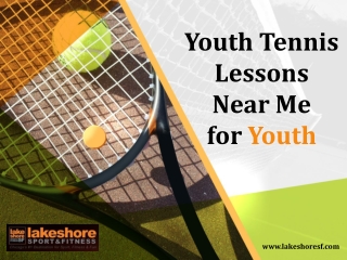 Youth Tennis Lessons Near Me