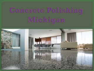 Concrete Polishing Michigan