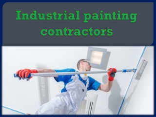 Industrial painting contractors