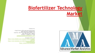 Biofertilizer Technology Market