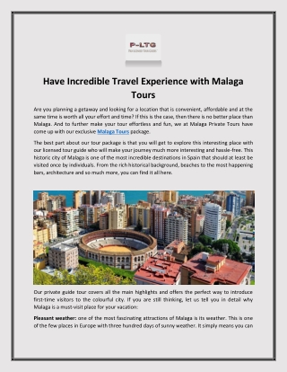 Malaga Tours