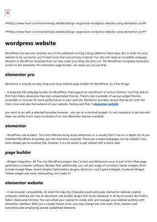 page builder