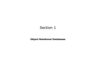 Section 1
