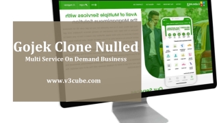 V3Cube nulled on demand multi services Gojek Clone 2021