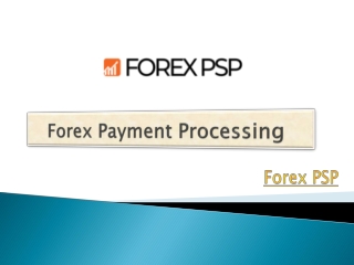 Forex Payment Processing