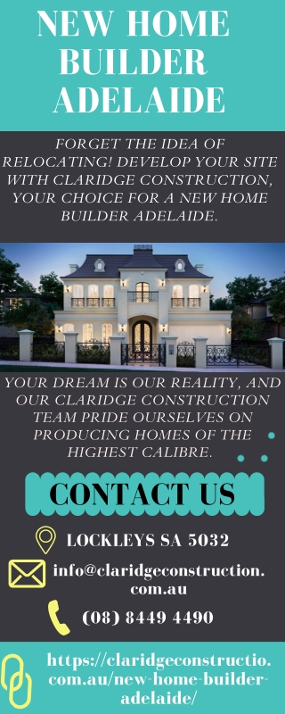 New Home Builder Adelaide