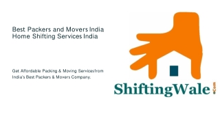 ShiftingWale - Best Movers & Packers in India-converted