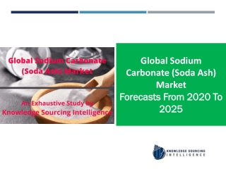 Global Sodium Carbonate (Soda Ash) Market