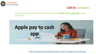 The step-by-step process for learning how to Apple Pay To Cash app turns into ca