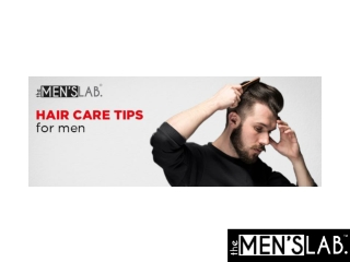 5 Hair Care Tips for Men
