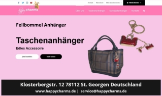Fellbommel Anhanger - Happy Charms