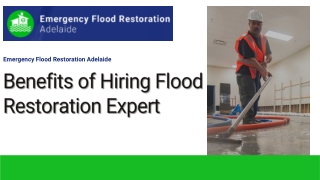Benefits of Hiring Flood Restoration Expert