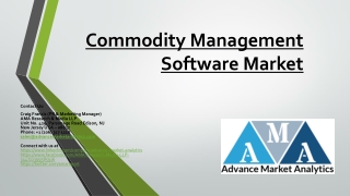 Commodity Management Software Market