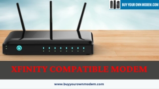 Xfinity Compatible Modem