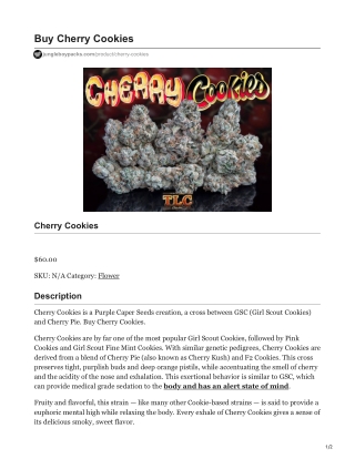 Cherry Cookies