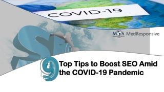 9 TopTips to Boost SEO Amid the COVID-19 Pandemic