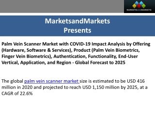 Palm Vein Scanner Market worth $1,150 million by 2025